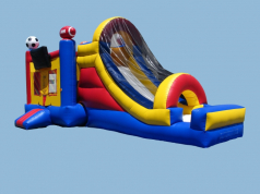 BOUNCER SLIDE COMBO. NAME-SPORT ARENA COMBO. SIZE 31Lx13Wx15H