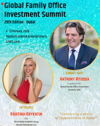 Up & Coming "Real Estate Queen" Joins Global Family Office Investment Summit Advisory Board