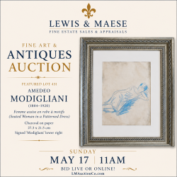 Modigliani Masterpiece Headlines Extraordinary Fine Art & Antiques Auction at Lewis & Maese
