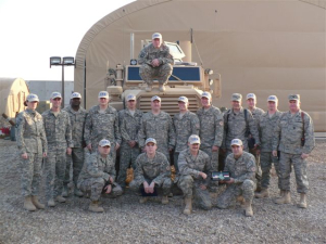 Flexfit Hats on Soldiers in Baghdad, Iraq