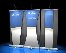 Shapes Collection Banner Stand