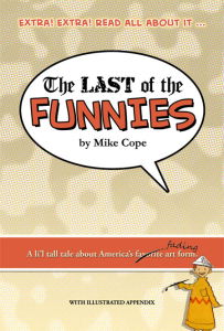 GRAPHIC - The Last of the Funnies by Mike Cope - Front Cover Art