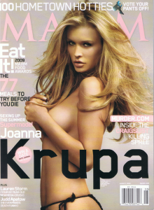 Joanna Krupa on Maxim August 2009 Cover