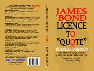 James Bond: Licence To "Quote" UK Cover