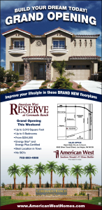 Grand Opening of American West Reserve