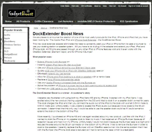 DockExtender Boost News Item