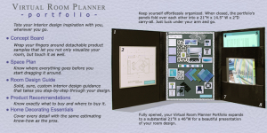 Virtual Room Planner - Portfolio