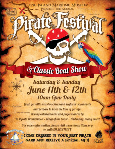 Pirate Festival Advertisement