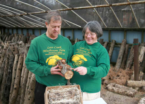 Shiitake Mushroom Farmers Sandra and Doug Williams