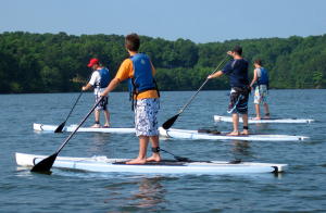 Triangle Glides Stand Up Paddleboarding Photo 1