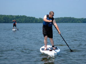 Triangle Glides Stand Up Paddleboarding Photo 2