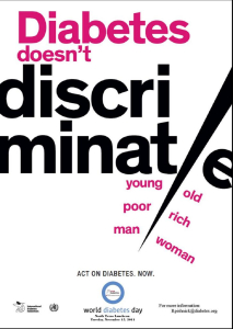 Diabetes doesn't Discriminate