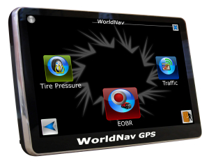 High Resolution Product Photo -WorldNav 7400 Truck GPS