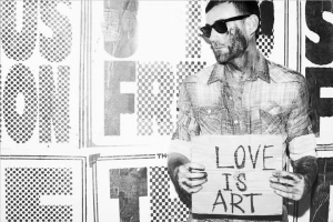 Love Is Art founder Jeremy Brown