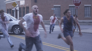 Still of The Infected from the movie GERM