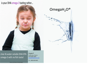 No Fishy Taste DHA and EPA Omega-3 for Foods Beverages