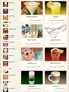 Pocket Cocktails Website