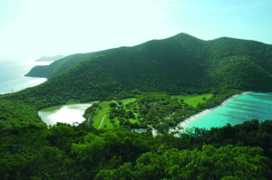 Guana Island View
