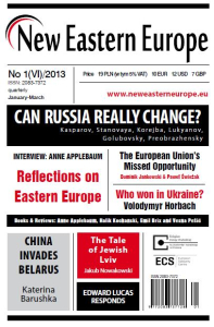 New Eastern Europe Issue 1/2013