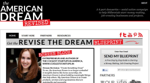 The American Dream Revised website