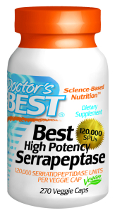 Best High Potency Serrapeptase 270VC