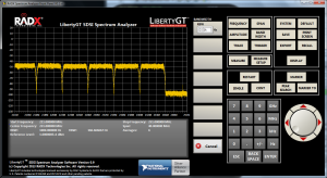 RADX LibertyGT SDSI Realtime Spectrum Analyzer V1.0 Screen Shot