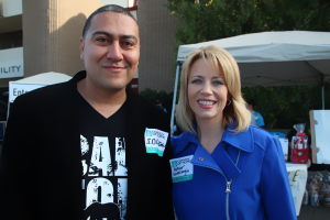 2014 California Gubernatorial Candidate Dr. Robert Ornelas and Fresno Mayor Ashley Swearengin