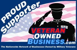 Veteran Owned Business Proud Supporter Badge