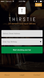 Thirstie App