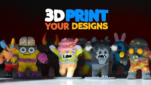 3D print your monsters