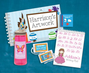 New back-to-school items from Script and Scribble