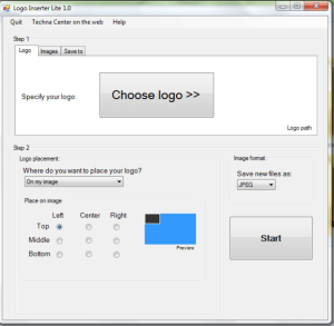 Figure 1: shows a screenshot of the software’s main window