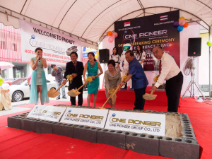 Groundbreaking Ceremony of One Pioneer Space Station in Phuket