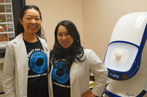 Dr. Brenda Lien, O.D. and Dr. Nancy Luong O.D. of Linden Optometry, P.C.