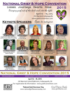 National Grief & Hope Convention 2015