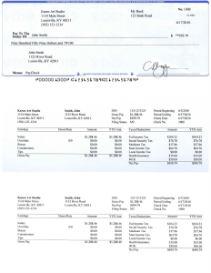 ezPaycheck payroll software for small business