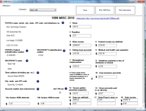 W2 1099 tax form software - ezW2