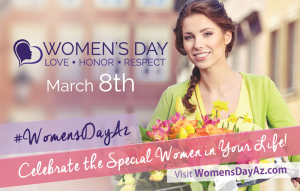 Celebrate Women's Day March 8th