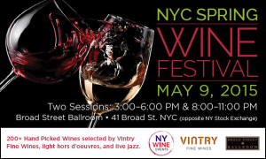 NYC Spring Wine Festival Banner