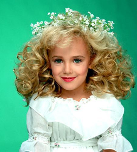 Picture of JonBenet shortly before her death