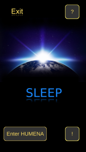 HUMENA SLEEP App Page 1