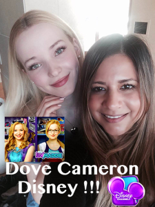 Disney TV Star Dove Cameron - Hair Extensions by Chakra Beauty Salon