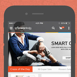 Crazydeals.com Android Mobile App