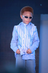 Elijah Ali Black, Child Model in the Walk Fashion Show, Detroit Michigan