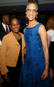 Chirlane McCray, First Lady of NYC and ABC "The Chew"'s Carla Hall