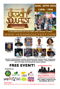 Vegan Soulfest Flyer