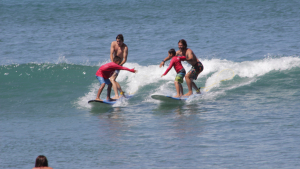 ReSurf Team Leads Surfing Lessons