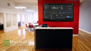 Display KPI dashboards from Klipfolio with truDigital Signage.