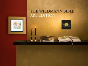 THE WIEDMANN BIBLE Art-Edition