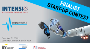 Intensix - Finalist Digital Health Start Up Contest